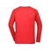 Camiseta técnica manga larga reciclada hombre JN522. Color bright/red.