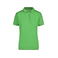 Polo cuello con rayas mujer JN568. Color lime/green/white.