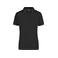 Polo cuello con rayas mujer JN568. Color black/white.