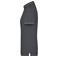 Polo cuello con rayas mujer JN568. Color graphite.