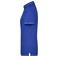 Polo cuello con rayas mujer JN568. Color royal/white.