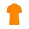 Polo cuello con rayas mujer JN568. Color orange/white.