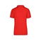 Polo cuello con rayas mujer JN568. Color red/white.