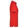 Polo cuello con rayas mujer JN568. Color red/white.