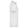 Polo cuello con rayas mujer JN568. Color white/black.
