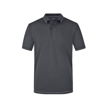 Polo cuello con rayas hombre JN569