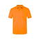 Polo cuello con rayas hombre JN569. Color orange/white.