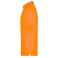 Polo cuello con rayas hombre JN569. Color orange/white.