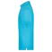 Polo cuello con rayas hombre JN569. Color aqua/white.