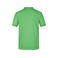 Polo cuello con rayas hombre JN569. Color lime/green/white.