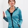 Chaqueta polar con capucha mujer JN588. .