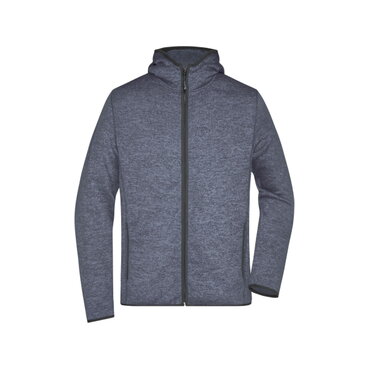 Chaqueta polar con capucha hombre JN589