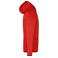 Chaqueta polar con capucha hombre JN589. Color red/melange/black.