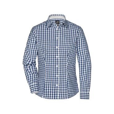 Camisa de cuadros manga larga unisex JN616