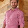 Camisa de cuadros manga larga hombre JN638. .