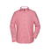 Camisa de cuadros manga larga hombre JN638. Color red/white.