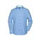 Camisa de cuadros manga larga hombre JN638. Color royal/white.