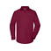 Camisa manga larga hombre JN642. Color wine.