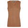 Chaleco de vestir mujer JN656. Color camel.