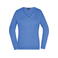 Jersey de punto ligero mujer JN658. Color glacier/blue.