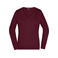 Jersey de punto ligero mujer JN658. Color bordeaux.