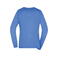 Jersey de punto ligero mujer JN658. Color glacier/blue.