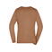 Jersey de punto ligero mujer JN658. Color camel.