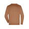 Cárdigan abotonado hombre JN661. Color camel.