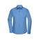 Camisa manga larga easy care mujer JN677. Color aqua.