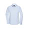 Camisa manga larga easy care mujer JN677. Color light/blue.