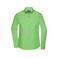 Camisa manga larga easy care mujer JN677. Color lime/green.