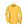 Camisa manga larga easy care mujer JN677. Color yellow.