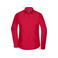 Camisa manga larga easy care mujer JN677. Color red.