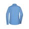 Camisa manga larga easy care mujer JN677. Color aqua.