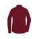 Camisa manga larga easy care mujer JN677. Color wine.