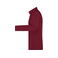 Camisa manga larga easy care mujer JN677. Color wine.