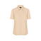 Blusa de manga corta easy care mujer JN679. Color stone.