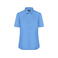 Blusa de manga corta easy care mujer JN679. Color aqua.