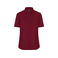 Blusa de manga corta easy care mujer JN679. Color wine.