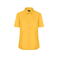Blusa de manga corta easy care mujer JN679. Color yellow.