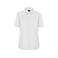 Blusa de manga corta easy care mujer JN679. Color white.
