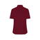 Blusa de manga corta easy care mujer JN679. Color wine.