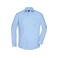 Camisa manga larga hombre JN682. Color light/blue.