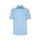 Camisa manga corta easy care hombre JN684. Color light/blue.