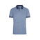 Polo hombre JN706. Color blue/melange/navy.