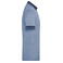 Polo hombre JN706. Color blue/melange/navy.