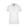 Polo mujer JN707. Color white.