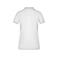 Polo mujer JN707. Color white.