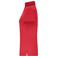 Polo técnico mujer JN721. Color red/black.