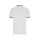 Polo técnico hombre JN722. Color white/black.